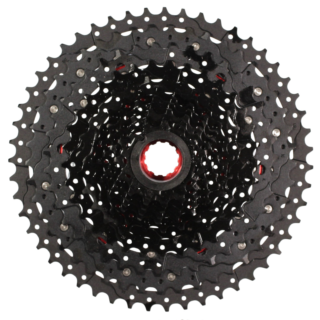 Cassettes and Cogs SunRace Sunrace CSMZ903 12sp Cassette 11-51t - Black Dark Slate Gray