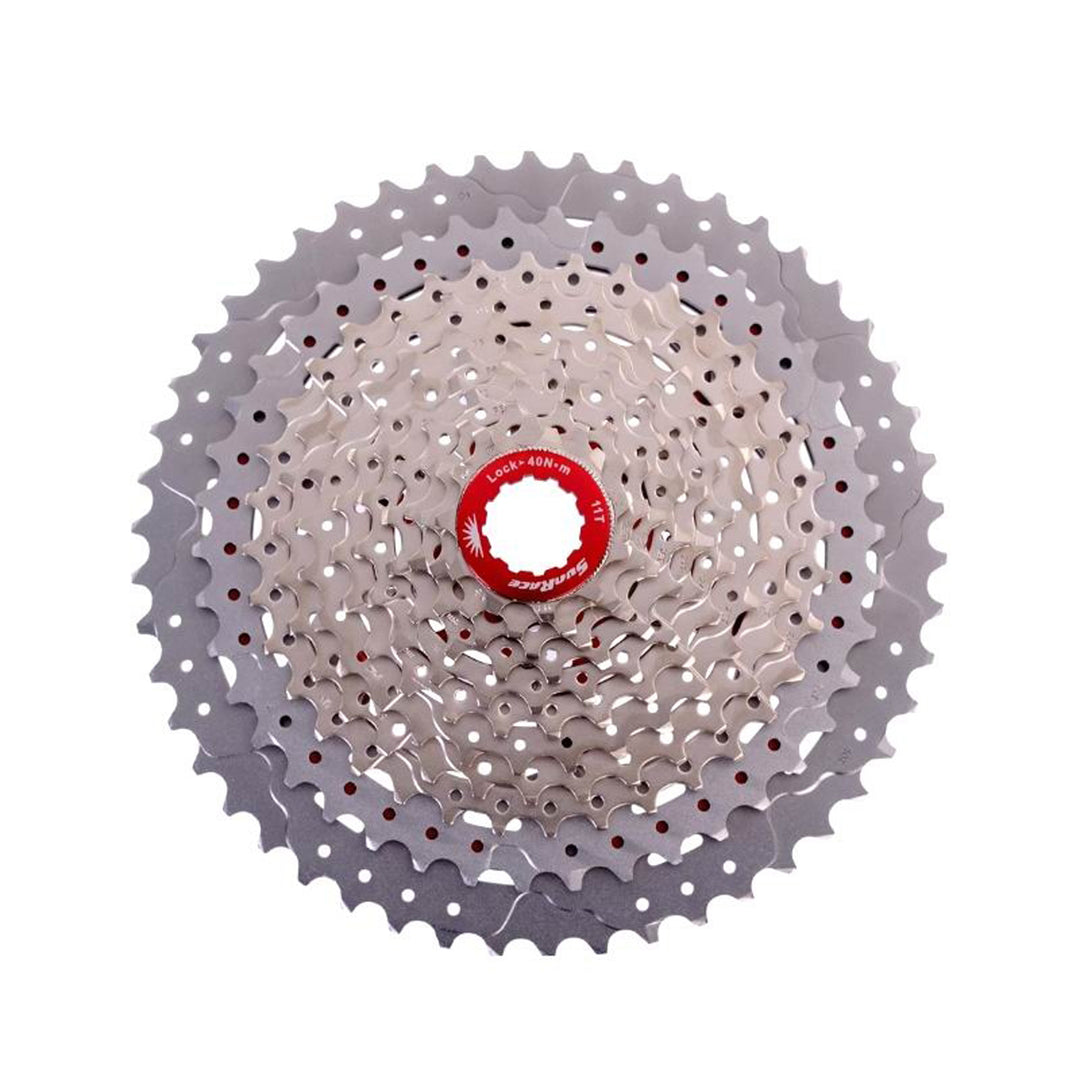 Cassettes and Cogs SunRace Sunrace CSMX80 11sp Cassette 11-50t - Silver Dark Gray