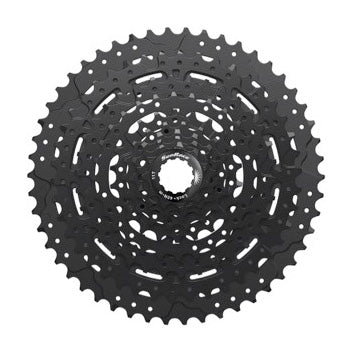Cassettes and Cogs SunRace SunRace M993 Cassette - 9 Speed 11-46t Alloy Spider and Lockring ED Black Dark Slate Gray