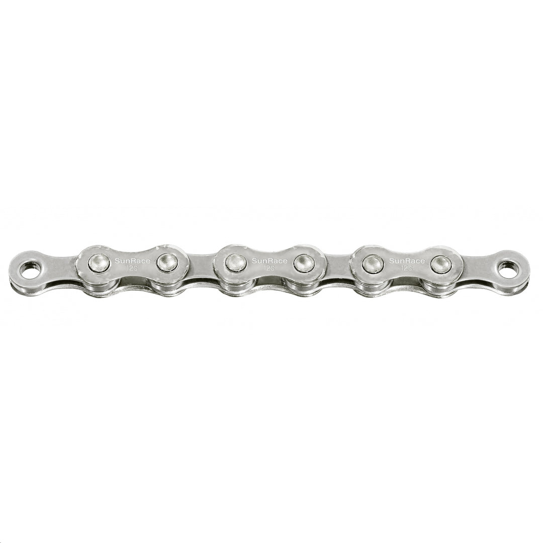 Chains SunRace Sunrace CN12A Shift Chain 12sp - Silver w/Quick Link Gray