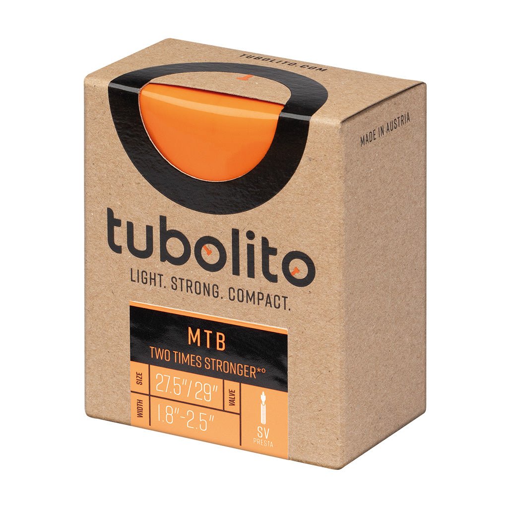Tube Tubolito Tubolito Tubo MTB 27.5/29x1.8/2.5 - PV 42mm Orange Rosy Brown