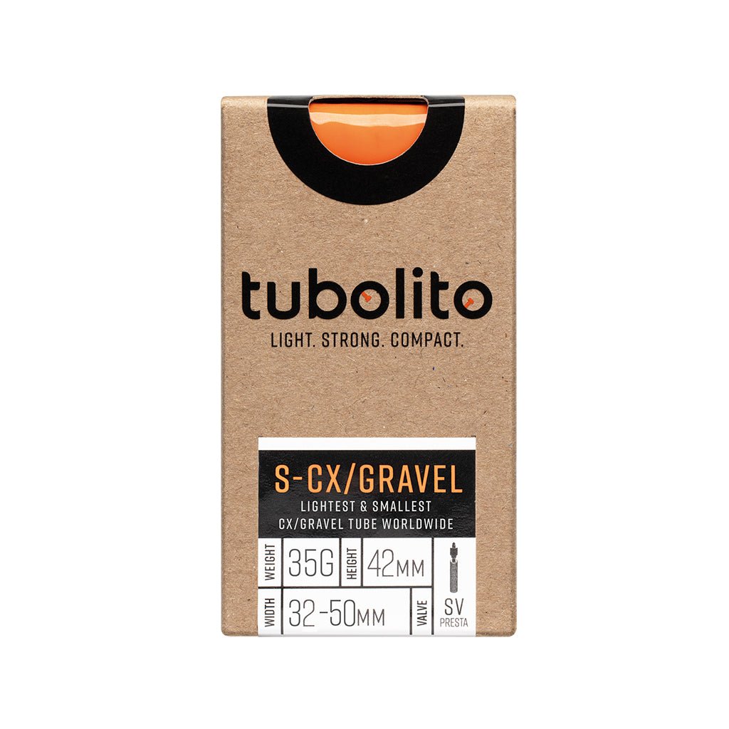 Tube Tubolito Tubolito S-Tubo CX/Gravel All Tube - 700 x 32-50mm 42mm Presta Valve Rosy Brown