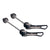 Wheel Skewers & Thru-Axles Vision Vision QR-65 Alloy Quick Release Skewers Road Light Gray