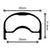 Rims Velocity Velocity Cliffhanger 650b Non-Msw Rim 36h - Black Light Gray
