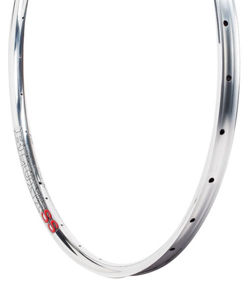 Rims Velocity Velocity Blunt SS Rim - 27.5" Disc Polished Silver 32H Light Gray