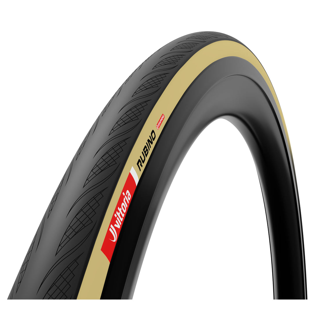 Tires Vittoria Vittoria Rubino V Tire - 700 x 30 Tubeless Folding BLK/Tan 1C Graphene + Silica G2.0 Dark Slate Gray