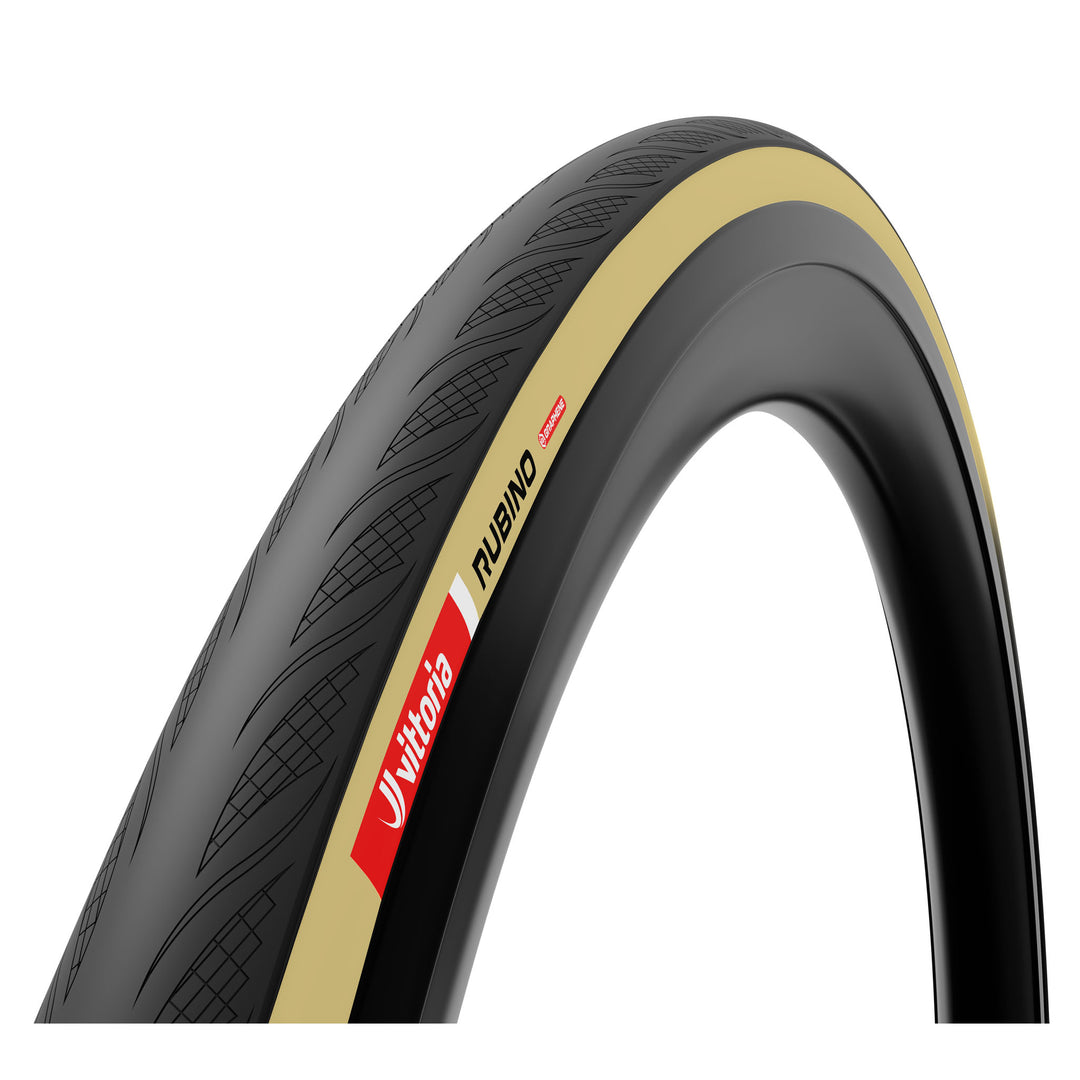 Tires Vittoria Vittoria Rubino V Tire - 700 x 30 Clincher Folding BLK/Tan 1C Graphene + Silica G2.0 Dark Slate Gray