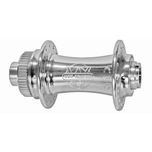 Hubs White Industries White Industries Front CLD TA Hub 12x100mm 28h Silver Dark Gray
