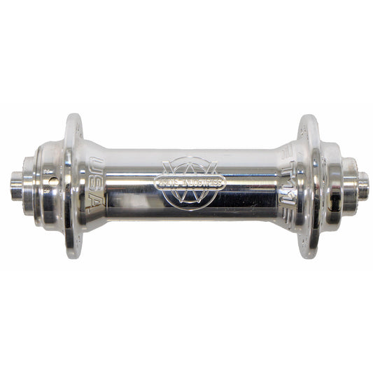 Hubs White Industries White Industries Front T11 Road Hub 9x100mm QR 28h Silver Dark Gray