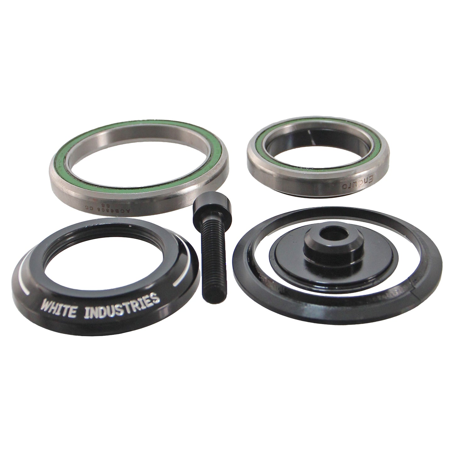 Headsets White Industries White Industries Headset IS41/28.6|IS52/40 Black Dark Slate Gray
