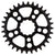 Chainrings White Industries White Industries MR30 TSR 1x Chainring (0mm Offset) 32T Black Black