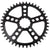 Chainrings White Industries White Industries MR30 TSR 1x Chainring (3mm Offset) 42T Black Dark Slate Gray