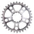 Chainrings White Industries White Industries MR30 TSR 1x Chainring (0mm Offset) 32T Silver Gray