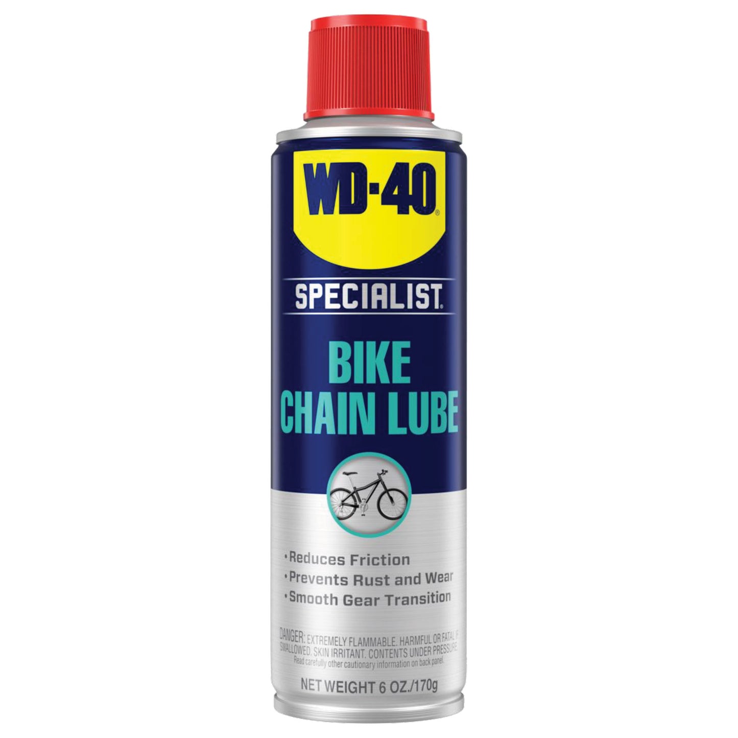 WD-40 BIKE All Conditions Lube 6oz Aerosol