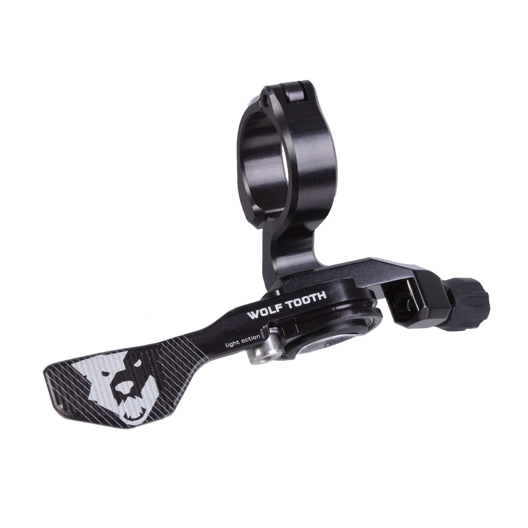 Dropper Seatpost Remote Wolf Tooth Wolf Tooth ReMote Light Action Dropper Lever with included Clamp Dark Slate Gray