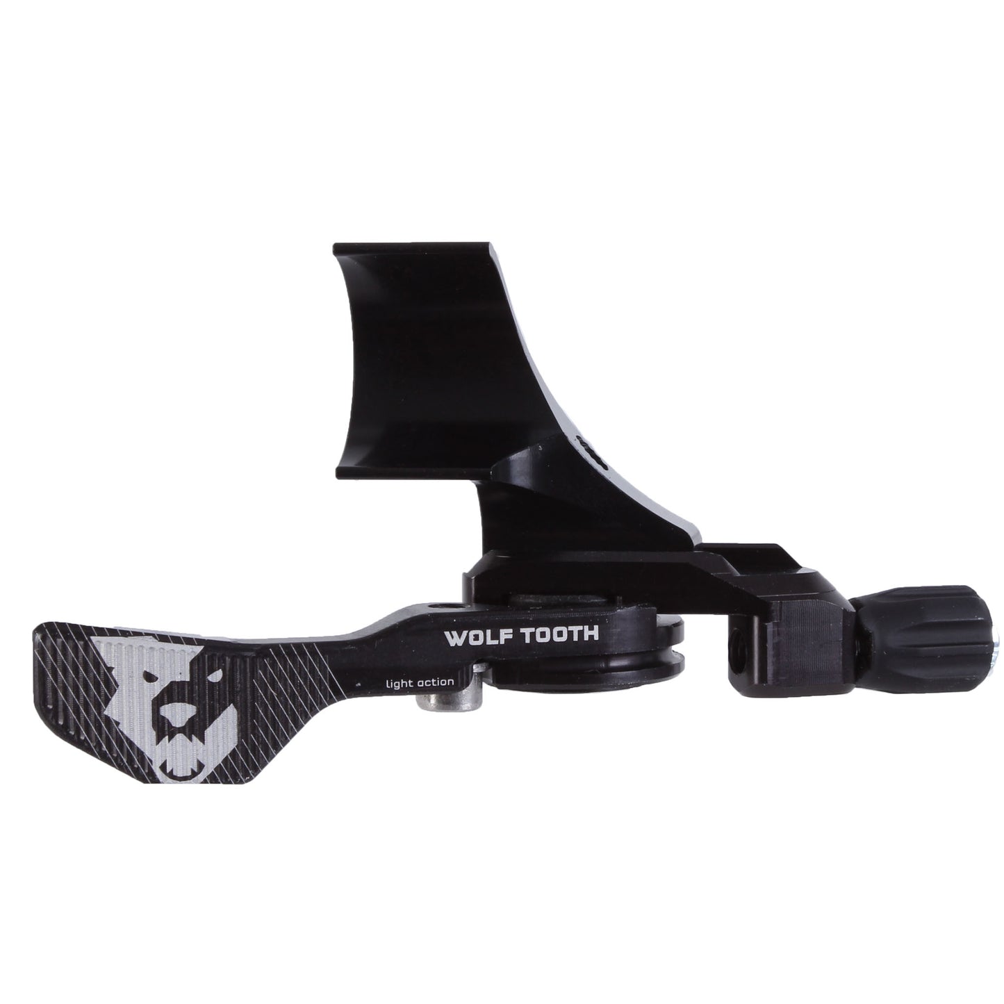 Dropper Seatpost Remote Wolf Tooth Wolf Tooth ReMote Light Action for Shimano I-Spec 2 Dropper Lever Black