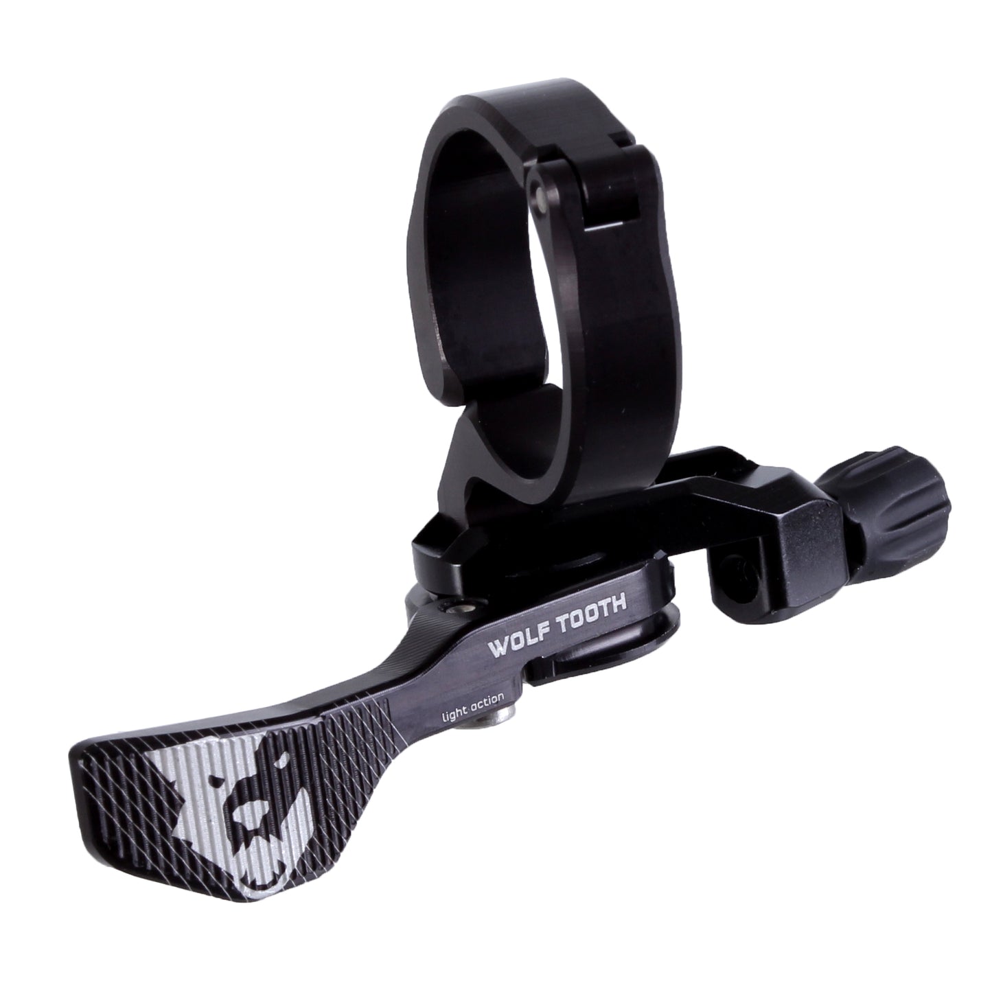 Dropper Seatpost Remote Wolf Tooth Wolf Tooth Components ReMote Light Action 31.8 Dropper Post Remote Black