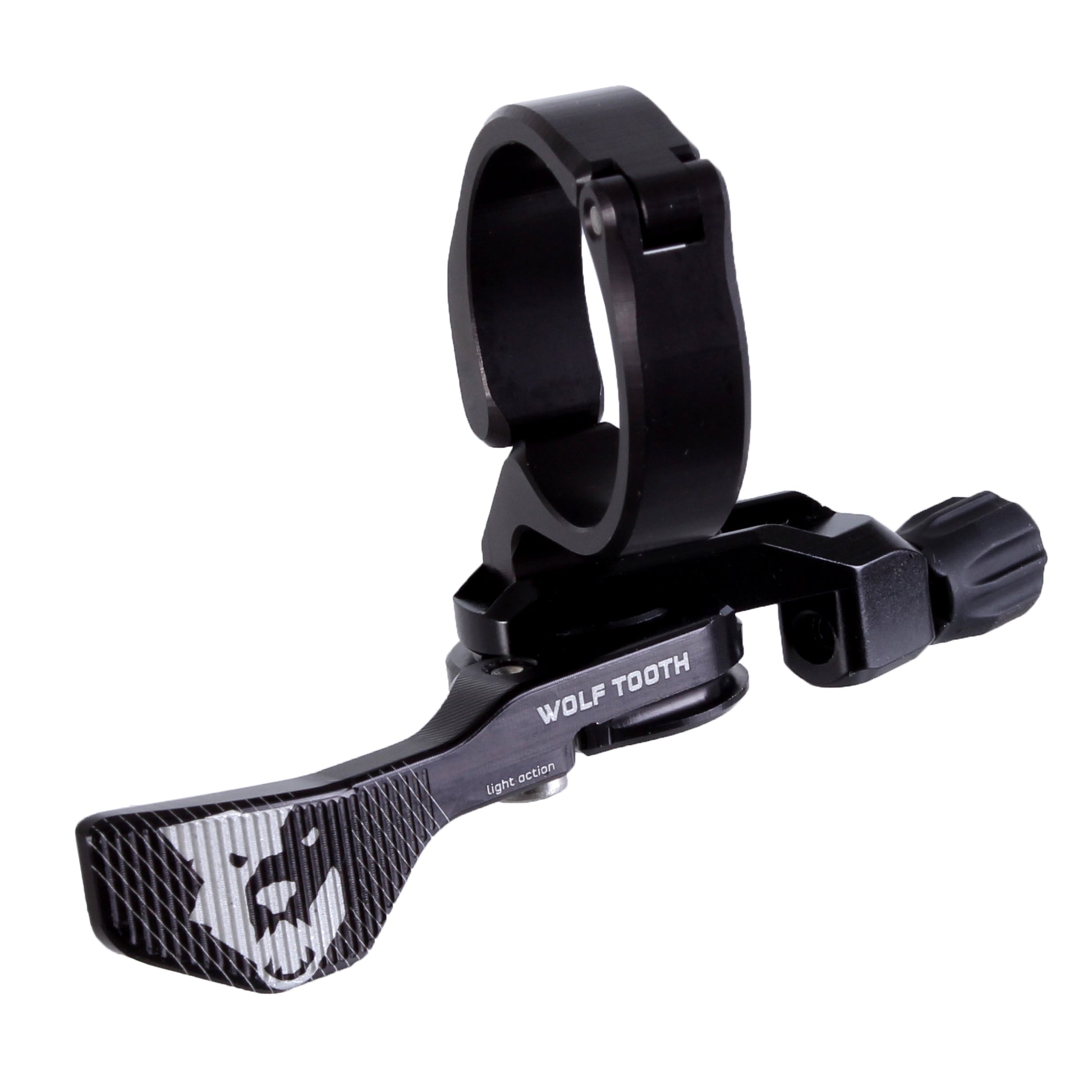 Dropper Seatpost Remote Wolf Tooth Wolf Tooth Components ReMote Light Action 31.8 Dropper Post Remote Black