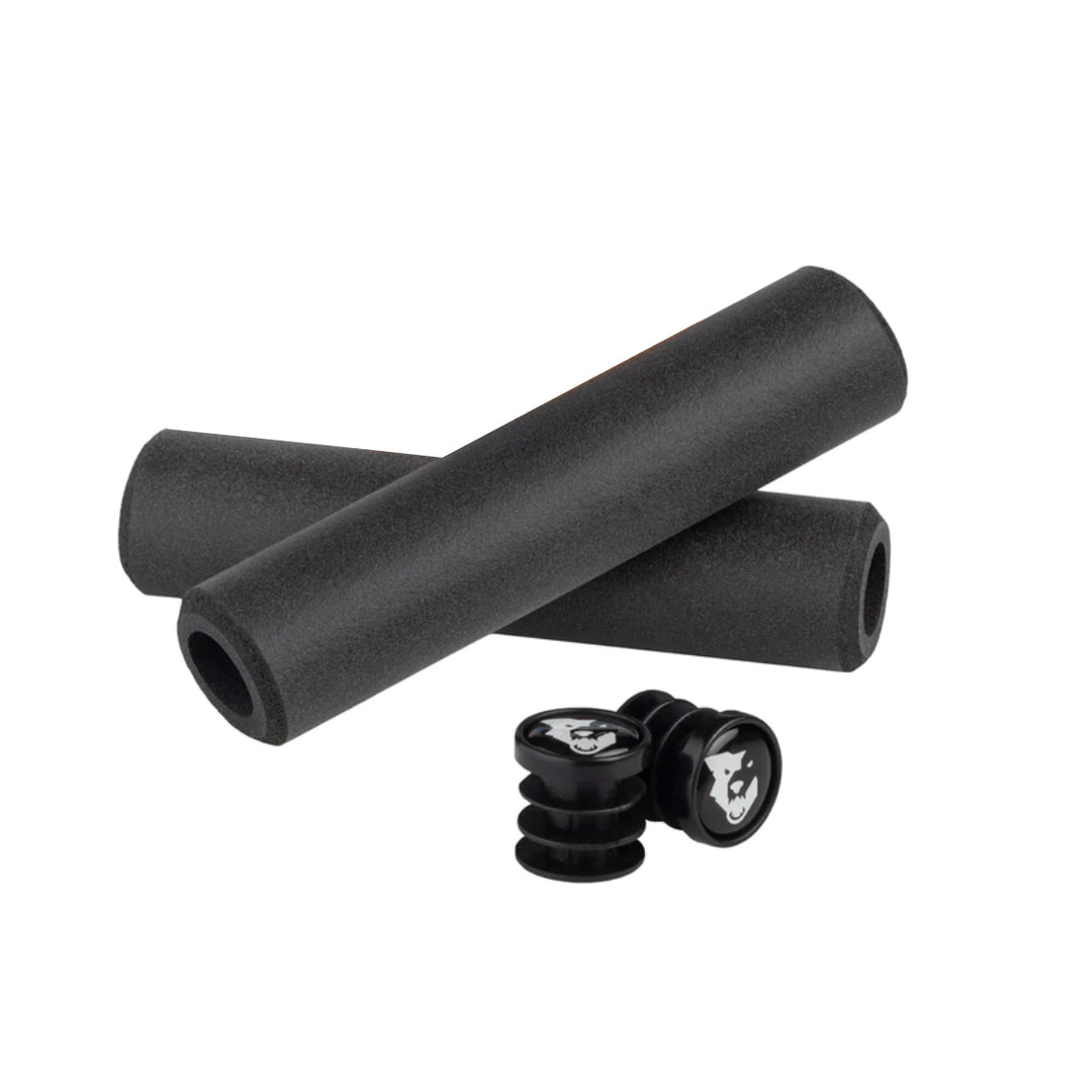 Grips Wolf Tooth Wolf Tooth Karv Grips - Black Dark Slate Gray