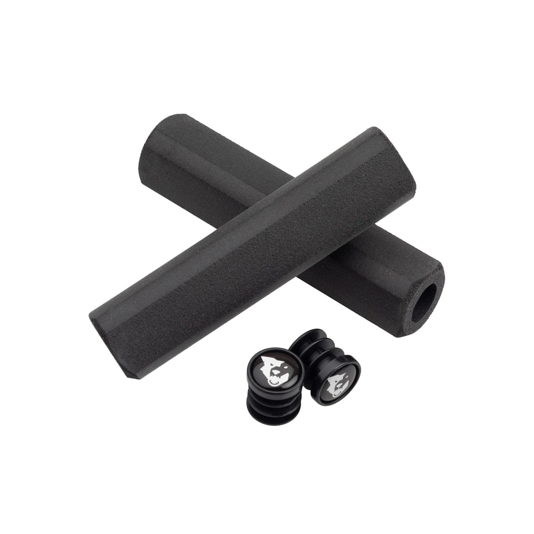 Grips Wolf Tooth Wolf Tooth Fat Paw Cam Grips - Black Dark Slate Gray