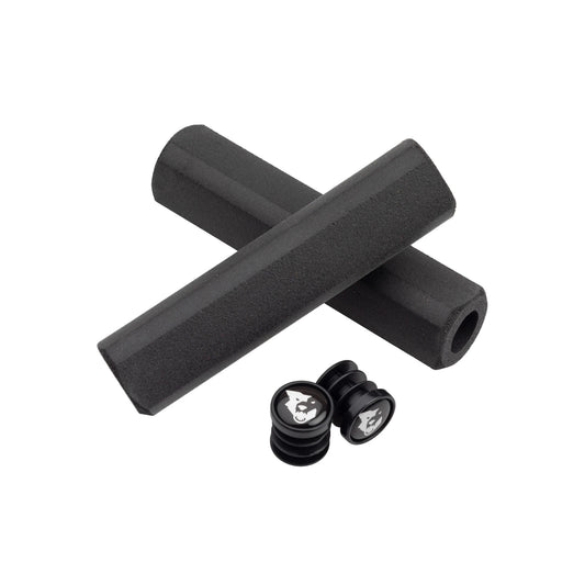 Grips Wolf Tooth Wolf Tooth Fat Paw Cam Grips - Black Dark Slate Gray