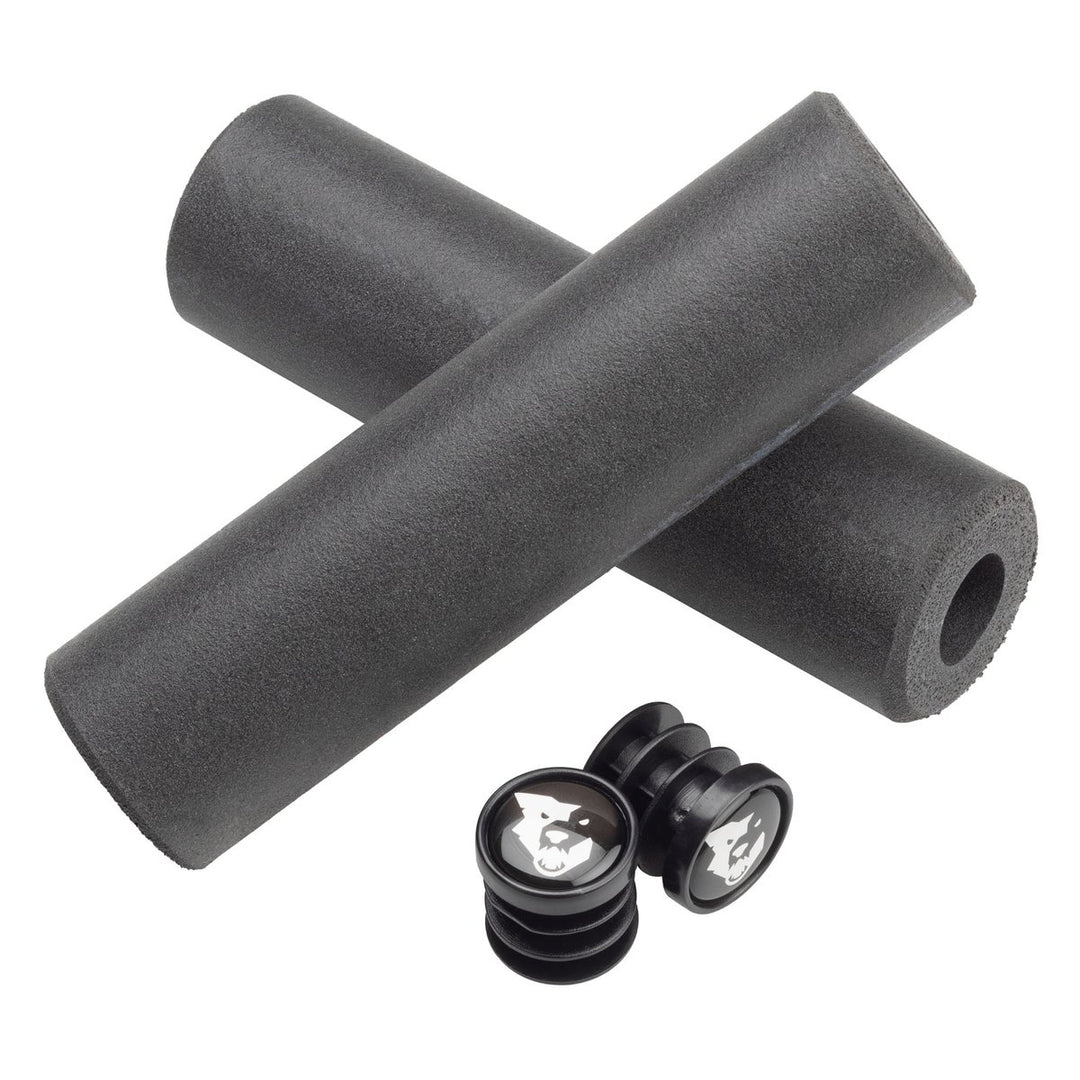 Grips Wolf Tooth Wolf Tooth Mega Fat Paw Grips - Black Dark Slate Gray