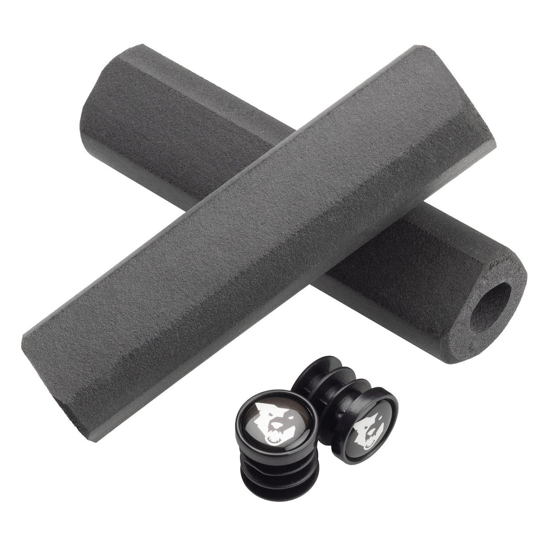 Grips Wolf Tooth Wolf Tooth Mega Fat Paw Cam Grips - Black Dim Gray
