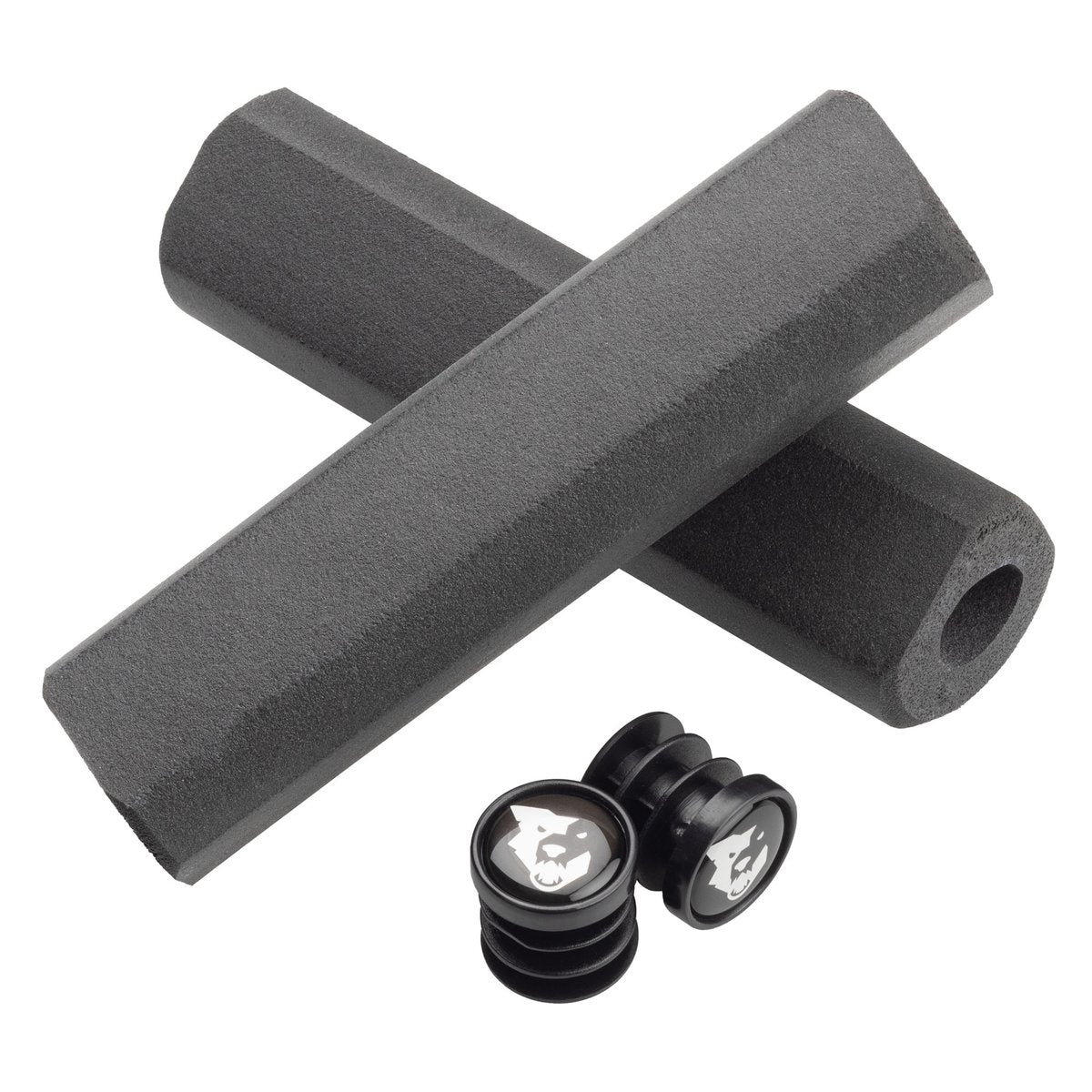 Grips Wolf Tooth Wolf Tooth Mega Fat Paw Cam Grips - Black Dim Gray