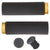 Grips Wolf Tooth Wolf Tooth Fat Paw Lock-on Grips - Black/Gold Dark Slate Gray
