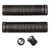 Lock-On Grips Wolf Tooth Wolf Tooth Components Echo Lock-On Grip Set Black/Black Dark Slate Gray