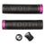 Lock-On Grips Wolf Tooth Wolf Tooth Components Echo Lock-On Grip Set Black/Purple Dark Slate Gray