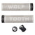 Lock-On Grips Wolf Tooth Wolf Tooth Components Echo Lock-On Grip Set Gray/Black Gray