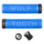 Lock-On Grips Wolf Tooth Wolf Tooth Components Echo Lock-On Grip Set Blue/Black Dodger Blue