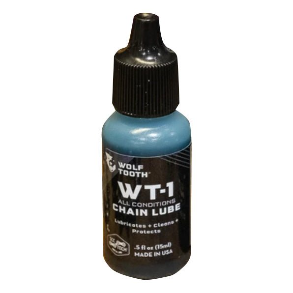 Degreaser / Cleaner Wolf Tooth Wolf Tooth WT-1 Chain Lube for All Conditions - 0.5oz Black