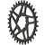 Chainrings Wolf Tooth Wolf Tooth Components SRAM 3-Bolt DM Boost HG+ Chainring 30T Black Dark Slate Gray