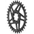 Chainrings Wolf Tooth Wolf Tooth Elliptical Direct Mount Chainring - 32t SRAM Direct Mount Drop-Stop B For SRAM 3-Bolt Boost Cranksets 3mm Offset BLK Dark Slate Gray