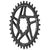 Chainrings Wolf Tooth Wolf Tooth Direct Mount Chainring - 32t SRAM Direct Mount Drop-Stop B For BB30 Short Spindle Cranksets 0mm Offset BLK Dark Slate Gray