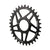 Chainrings Wolf Tooth Wolf Tooth Elliptical Direct Mount Chainring - 32t RaceFace CINCH Boost Drop-Stop ST Shimano 12 Speed HG+ BLK Dark Slate Gray