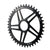 Chainrings Wolf Tooth Wolf Tooth Direct Mount Chainring - 42t RaceFace/Easton CINCH Direct Mount Drop-Stop 10/11/12-Speed Eagle Flattop Compatible BLK Dark Slate Gray