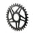 Chainrings Wolf Tooth Wolf Tooth Direct Mount Chainring - 32t Shimano Direct Mount For Boost Cranks 3mm Offset Requires 12-Speed Hyperglide+ Chain BLK Dark Slate Gray