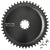 Chainrings Wolf Tooth Wolf Tooth Components Aero Chainring 8-Bolt Drop-Stop B 46T Blk Dark Slate Gray