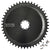 Chainrings Wolf Tooth Wolf Tooth Components Aero Chainring 8-Bolt Drop-Stop B 48T Blk Dark Slate Gray