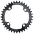 Chainrings Wolf Tooth Wolf Tooth 104 BCD Chainring - 38t 104 BCD 4-Bolt Drop-Stop B Black Dark Slate Gray