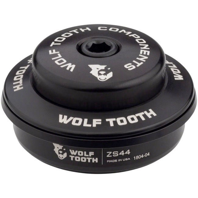 Headset Upper Wolf Tooth Wolf Tooth Performance Headset - ZS44/28.6 Upper 6mm Stack Black Dark Slate Gray