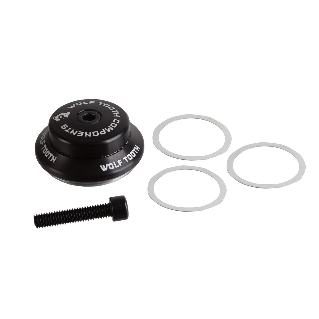 Headset Upper Wolf Tooth Wolf Tooth Premium Headset - IS41/28.6 Upper 7mm Stack Black Light Gray
