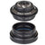 Headsets Wolf Tooth Wolf Tooth GeoShift Performance Angle Headset - 1 Deg Short ZS44/EC49 Black Dark Slate Gray