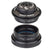 Headsets Wolf Tooth Wolf Tooth GeoShift Performance Angle Headset - 1 Deg Long ZS44/EC49 Black Dark Slate Gray