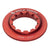 Disc Rotor Wolf Tooth Wolf Tooth Centerlock Rotor Lockring - Internal Splined Red Maroon