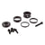 Headset Spacers Wolf Tooth Wolf Tooth BlingKit: Headset Spacer Kit 3 510 15mm Black Dark Slate Gray