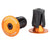 Bars Ends & Plugs Wolf Tooth Wolf Tooth Alloy Bar End Plugs - Orange Dark Slate Gray